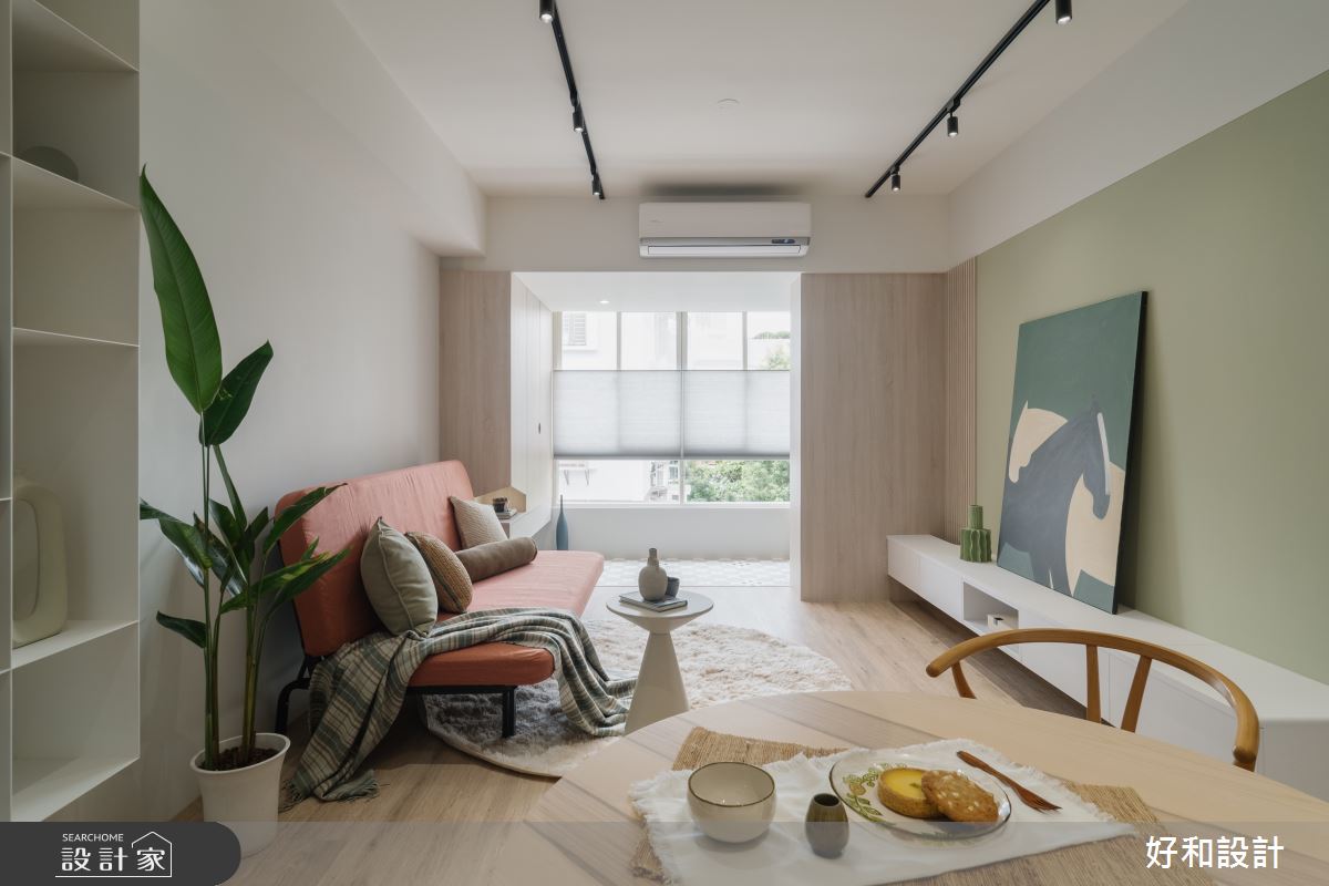 24坪老屋(31~40年)＿現代風客廳餐廳案例圖片＿好和設計＿好和_日出日落| Everyday之3