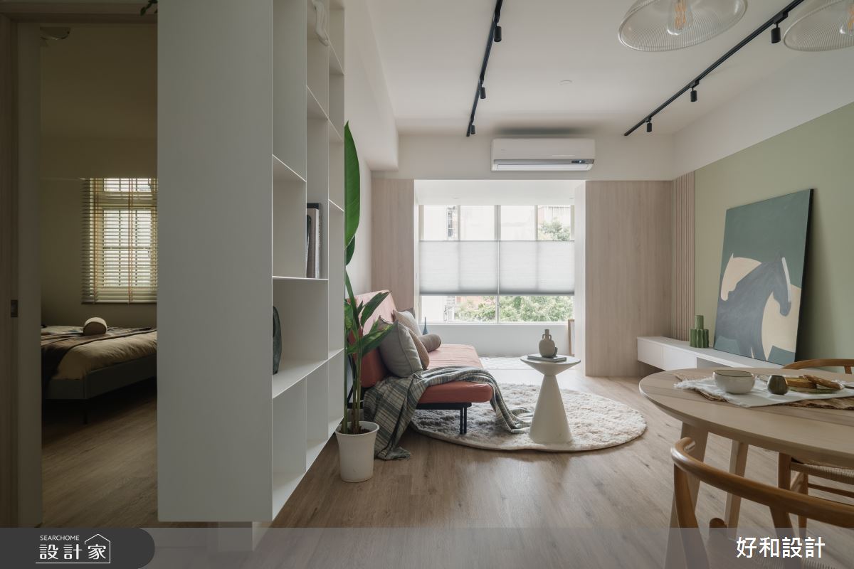 24坪老屋(31~40年)＿現代風客廳餐廳臥室案例圖片＿好和設計＿好和_日出日落| Everyday之5