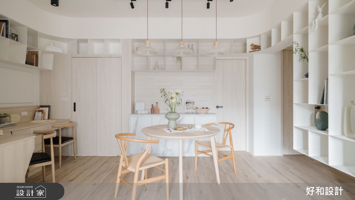 24坪老屋(31~40年)＿現代風餐廳書房案例圖片＿好和設計＿好和_日出日落| Everyday之9