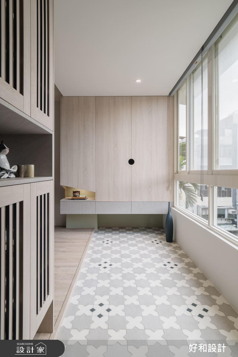 24坪老屋(31~40年)＿現代風玄關案例圖片＿好和設計＿好和_日出日落| Everyday之2