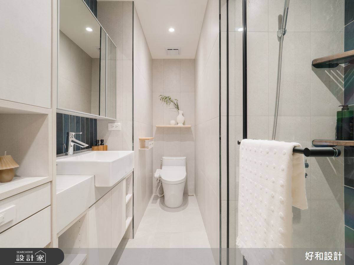 24坪老屋(31~40年)＿現代風浴室案例圖片＿好和設計＿好和_日出日落| Everyday之21