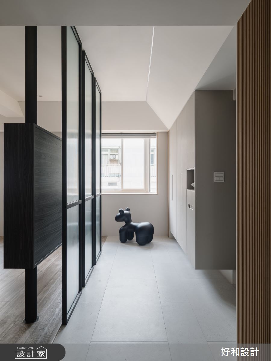 40坪老屋(31~40年)＿現代風玄關案例圖片＿好和設計＿好和_山臨拾光| Light up之1