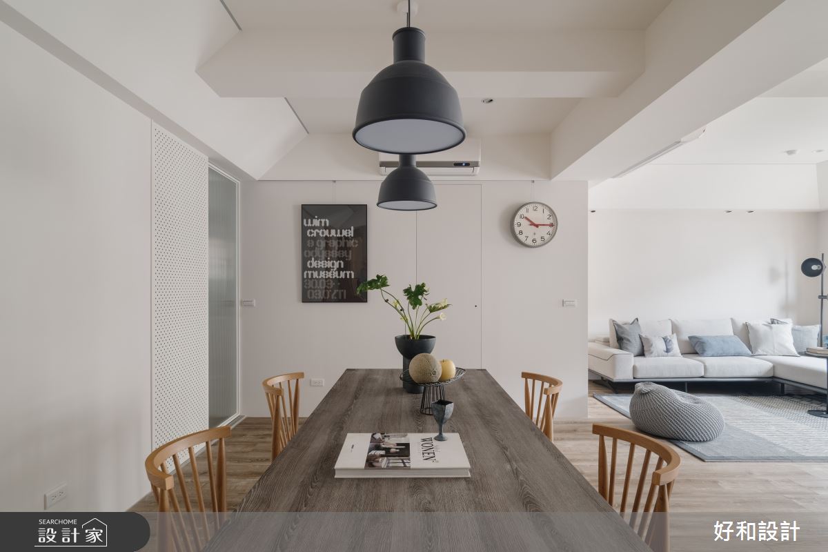 40坪老屋(31~40年)＿現代風客廳餐廳案例圖片＿好和設計＿好和_山臨拾光| Light up之11
