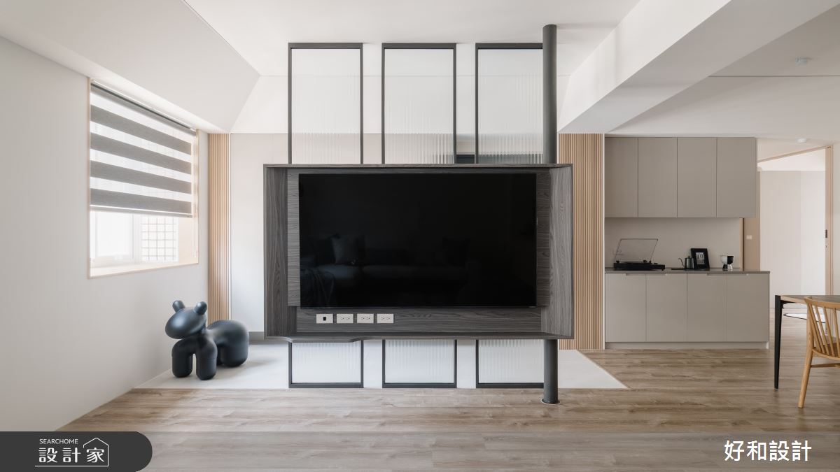 40坪老屋(31~40年)＿現代風客廳案例圖片＿好和設計＿好和_山臨拾光| Light up之4