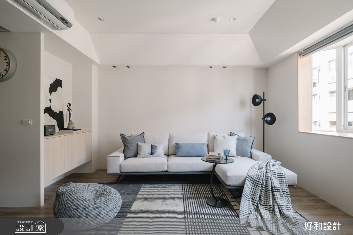 40坪老屋(31~40年)＿現代風客廳案例圖片＿好和設計＿好和_山臨拾光| Light up之12