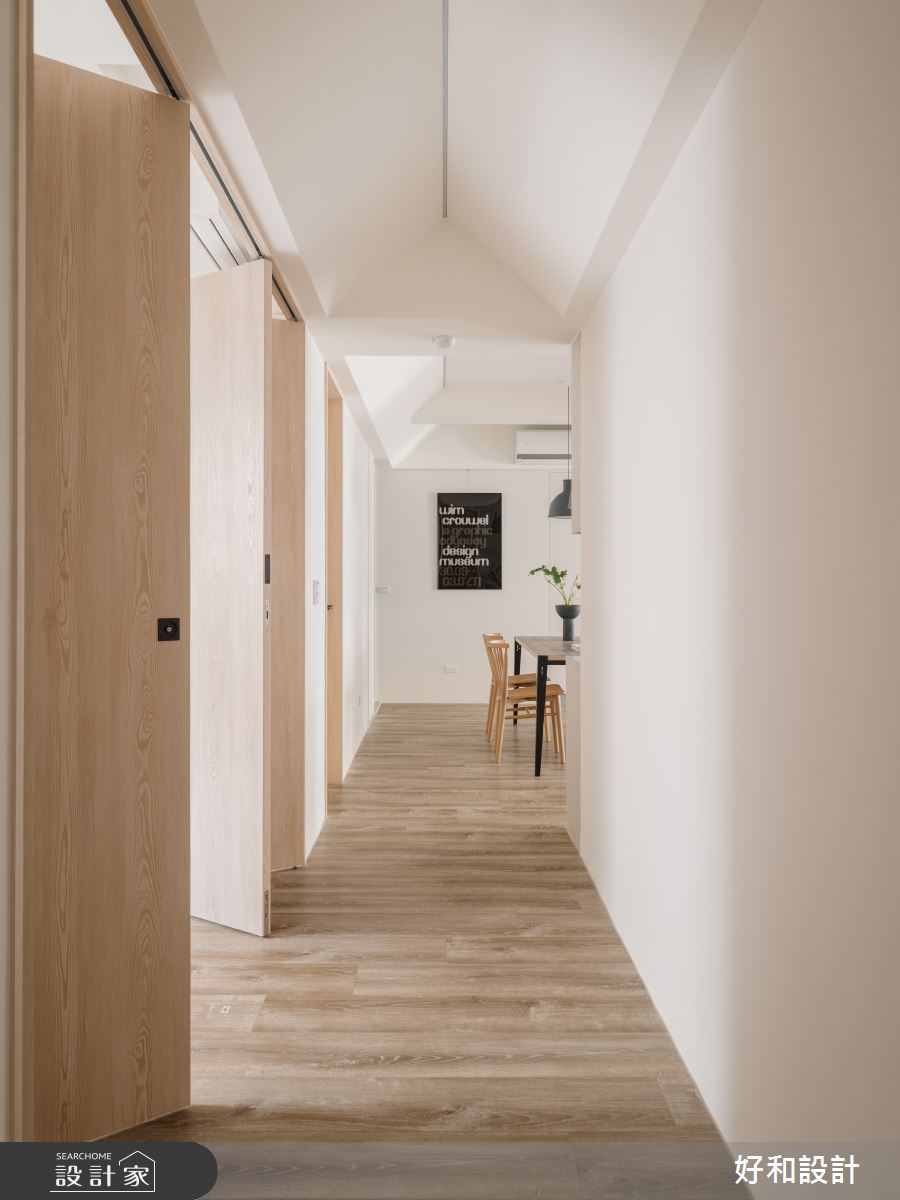 40坪老屋(31~40年)＿現代風走廊案例圖片＿好和設計＿好和_山臨拾光| Light up之19