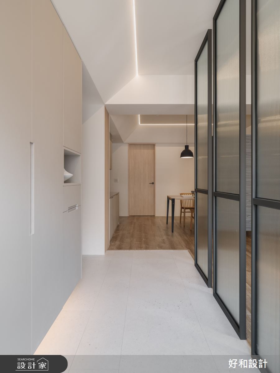 40坪老屋(31~40年)＿現代風玄關案例圖片＿好和設計＿好和_山臨拾光| Light up之3