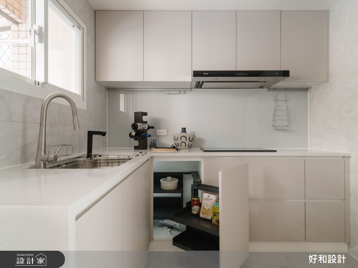 40坪老屋(31~40年)＿現代風廚房案例圖片＿好和設計＿好和_山臨拾光| Light up之15