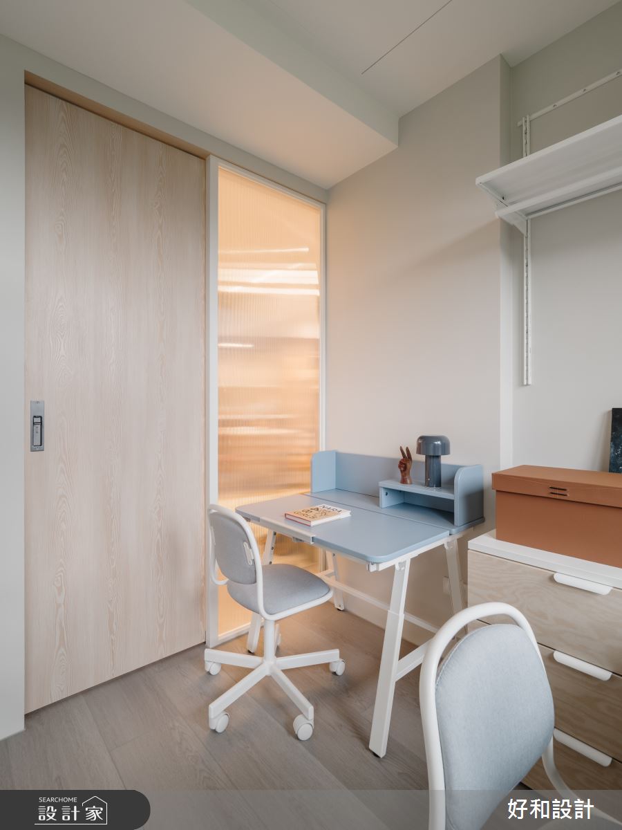 17坪預售屋＿復古混搭風兒童房兒童房案例圖片＿好和設計＿好和_加減乘除| Mutiply之20