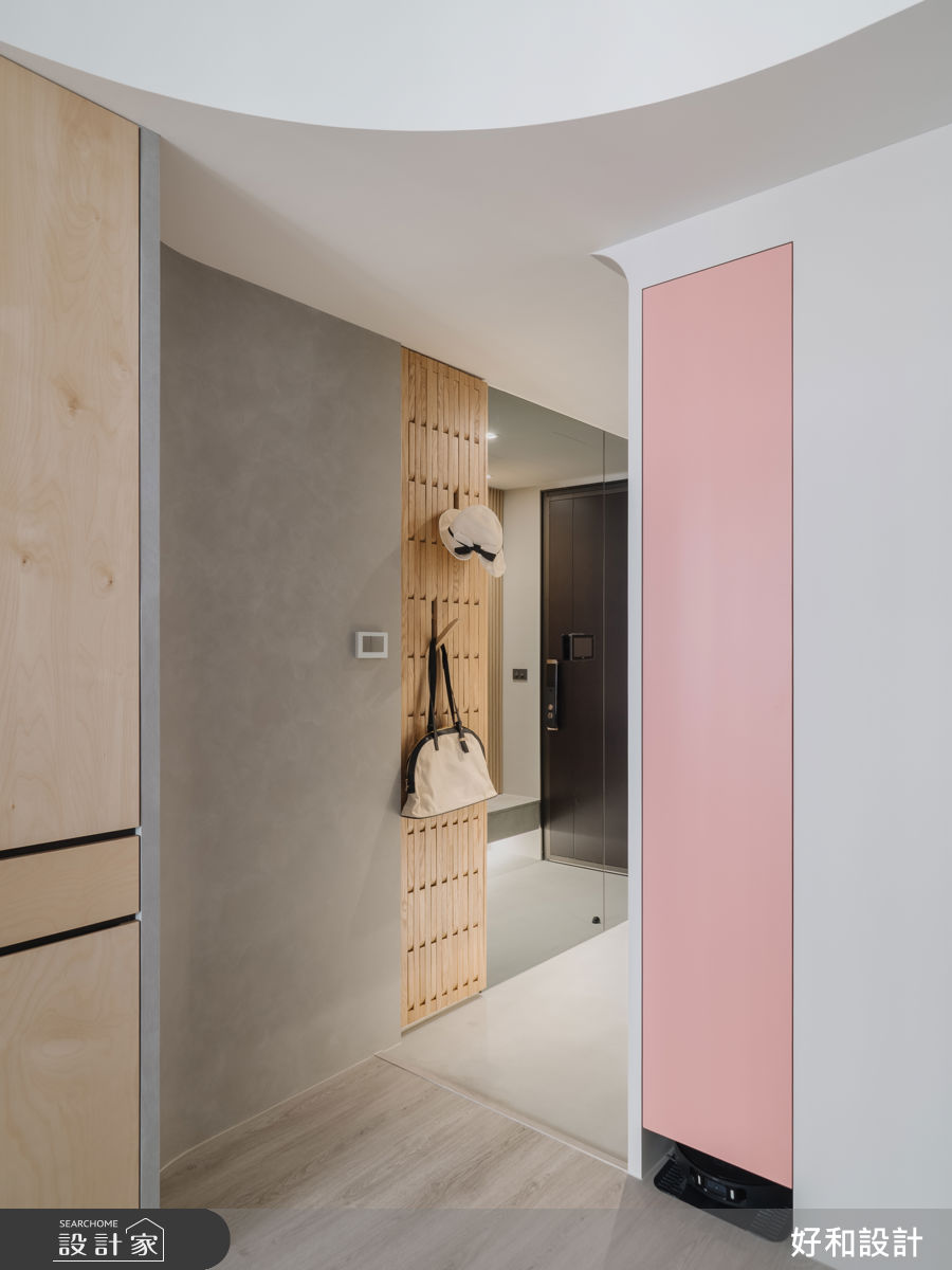 33坪預售屋＿混搭風玄關案例圖片＿好和設計＿好和_恆星3號| No.3之4