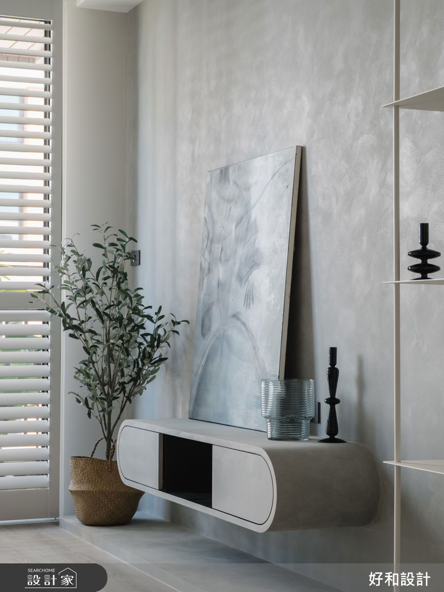 33坪預售屋＿混搭風客廳案例圖片＿好和設計＿好和_恆星3號| No.3之13