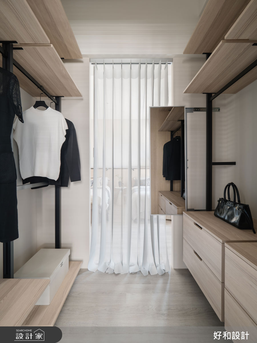 33坪預售屋＿混搭風更衣間案例圖片＿好和設計＿好和_恆星3號| No.3之29