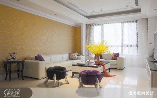 35坪新成屋(5年以下)＿新古典案例圖片＿橙美室內設計＿橙美_10之1