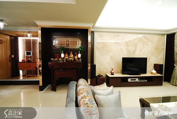 50坪新成屋(5年以下)＿新古典案例圖片＿橙美室內設計＿橙美_13之1