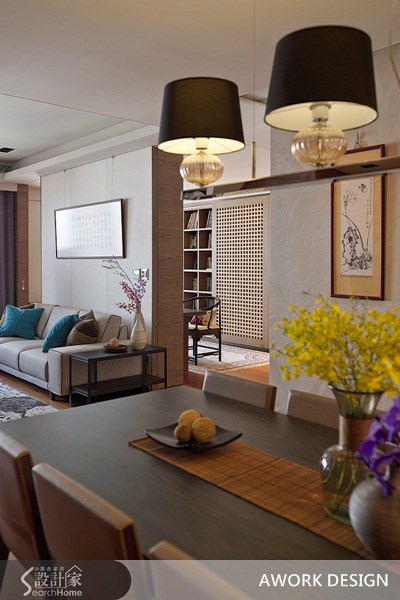 55坪新成屋(5年以下)＿新中式風案例圖片＿AWORK DESIGN而沃設計＿而沃_03之6