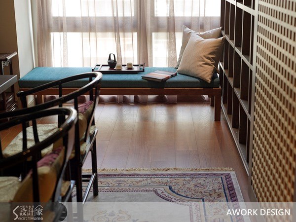 55坪新成屋(5年以下)＿新中式風案例圖片＿AWORK DESIGN而沃設計＿而沃_03之15
