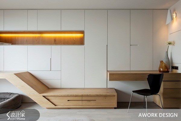 40坪新成屋(5年以下)＿現代風案例圖片＿AWORK DESIGN而沃設計＿而沃_04之17