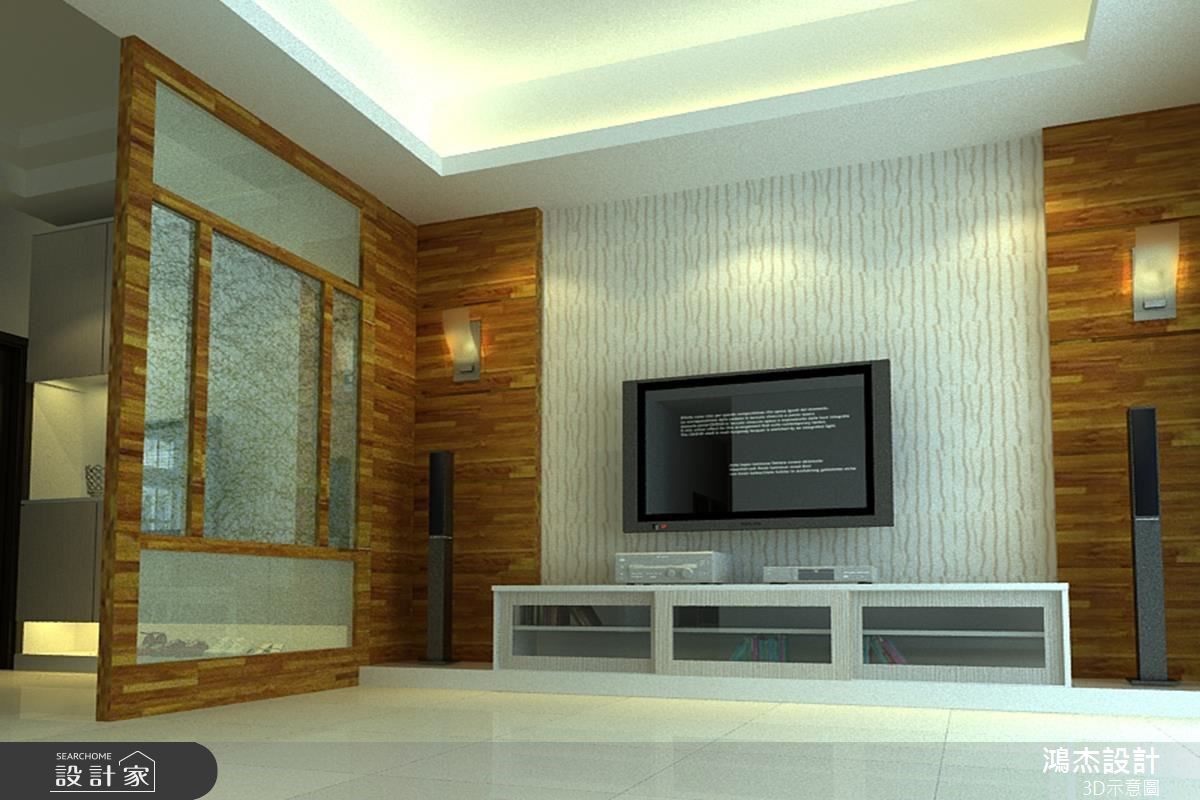 48坪新成屋(5年以下)＿新古典玄關客廳案例圖片＿鴻杰室內設計＿鴻杰_02之2