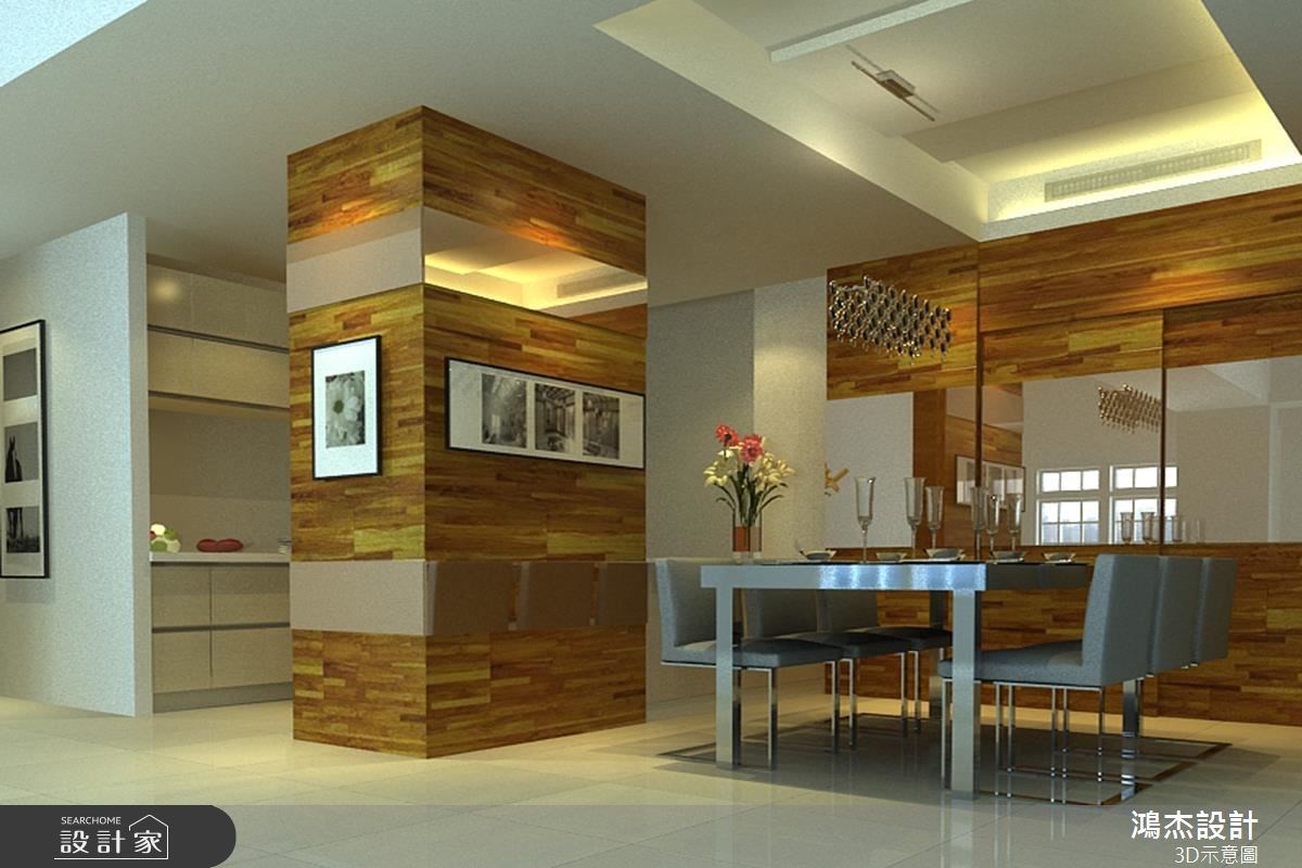 48坪新成屋(5年以下)＿新古典餐廳案例圖片＿鴻杰室內設計＿鴻杰_02之4