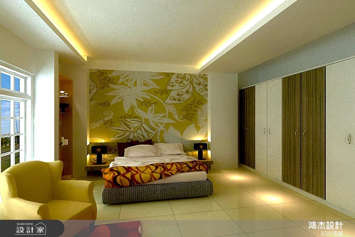 36坪新成屋(5年以下)＿混搭風臥室案例圖片＿鴻杰室內設計＿鴻杰_03之4
