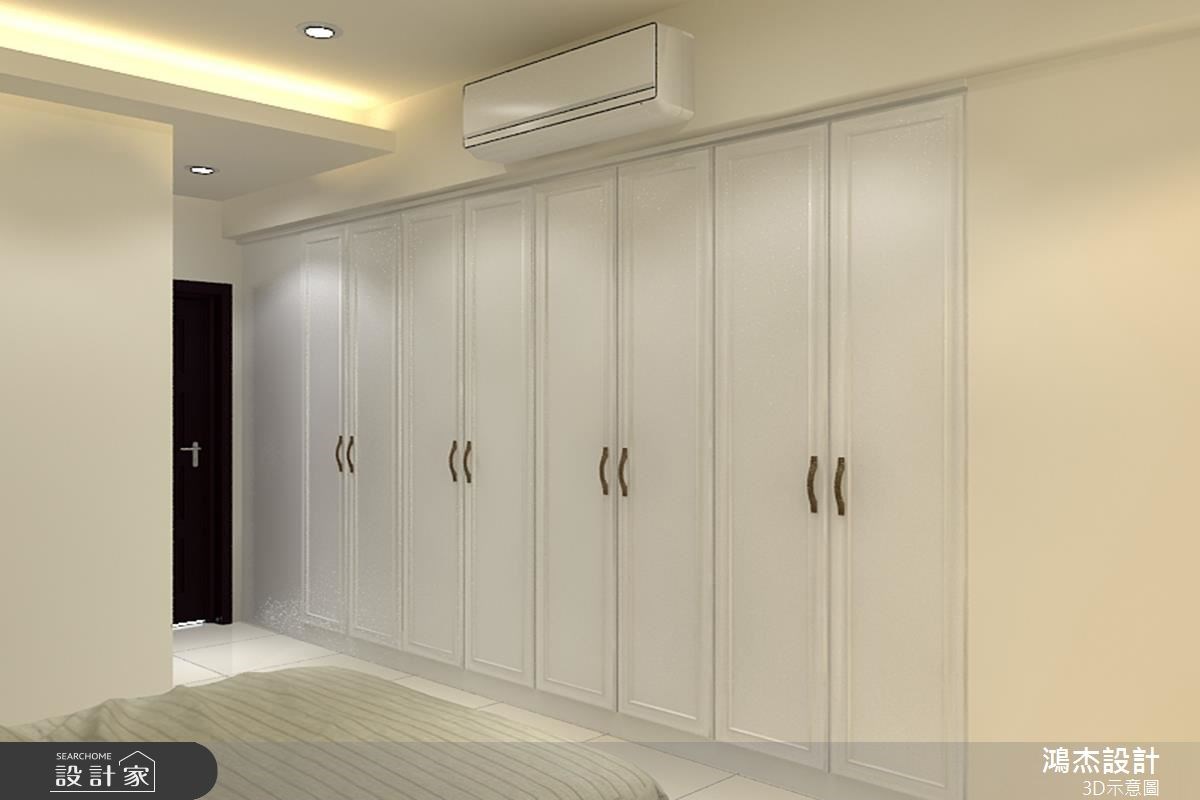 33坪新成屋(5年以下)＿混搭風臥室案例圖片＿鴻杰室內設計＿鴻杰_05之7