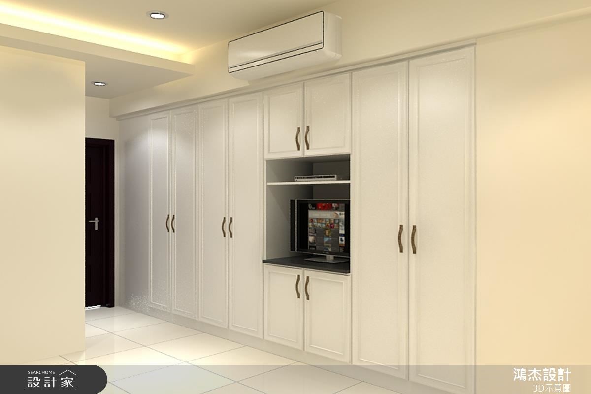 33坪新成屋(5年以下)＿混搭風臥室案例圖片＿鴻杰室內設計＿鴻杰_05之8