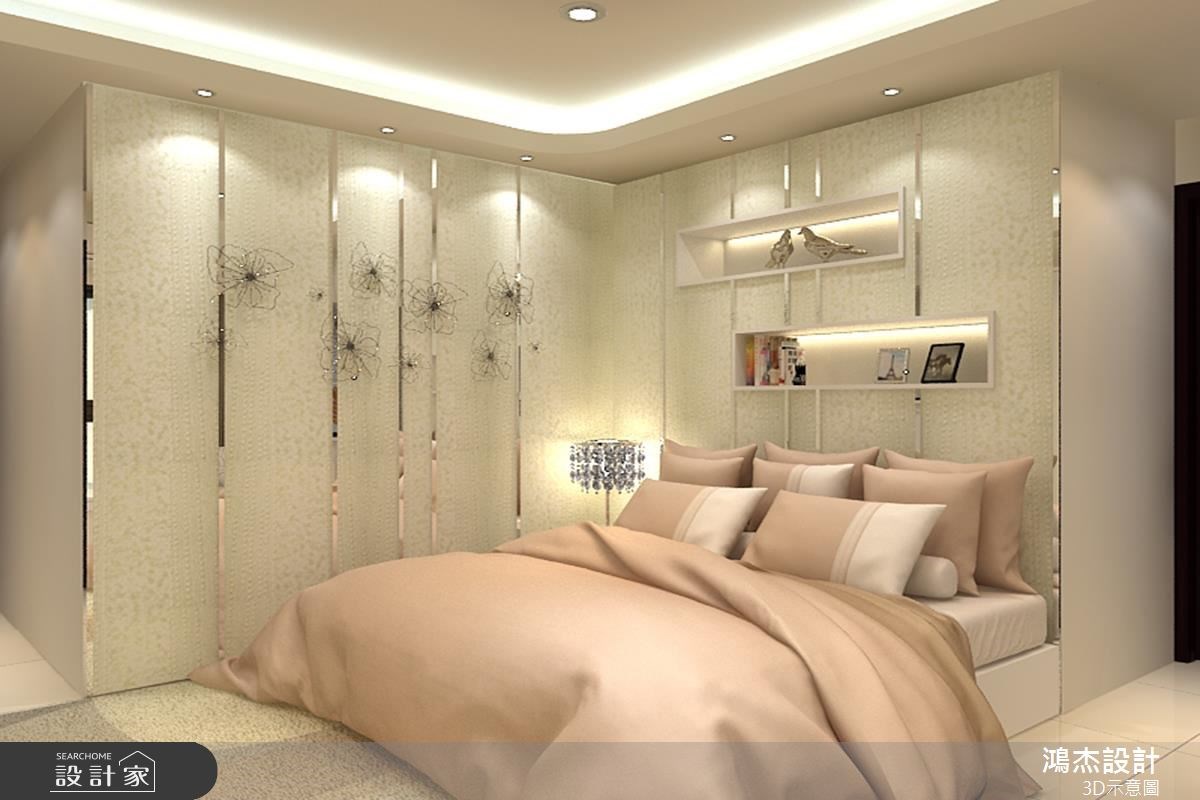 48坪新成屋(5年以下)＿混搭風臥室案例圖片＿鴻杰室內設計＿鴻杰_06之11
