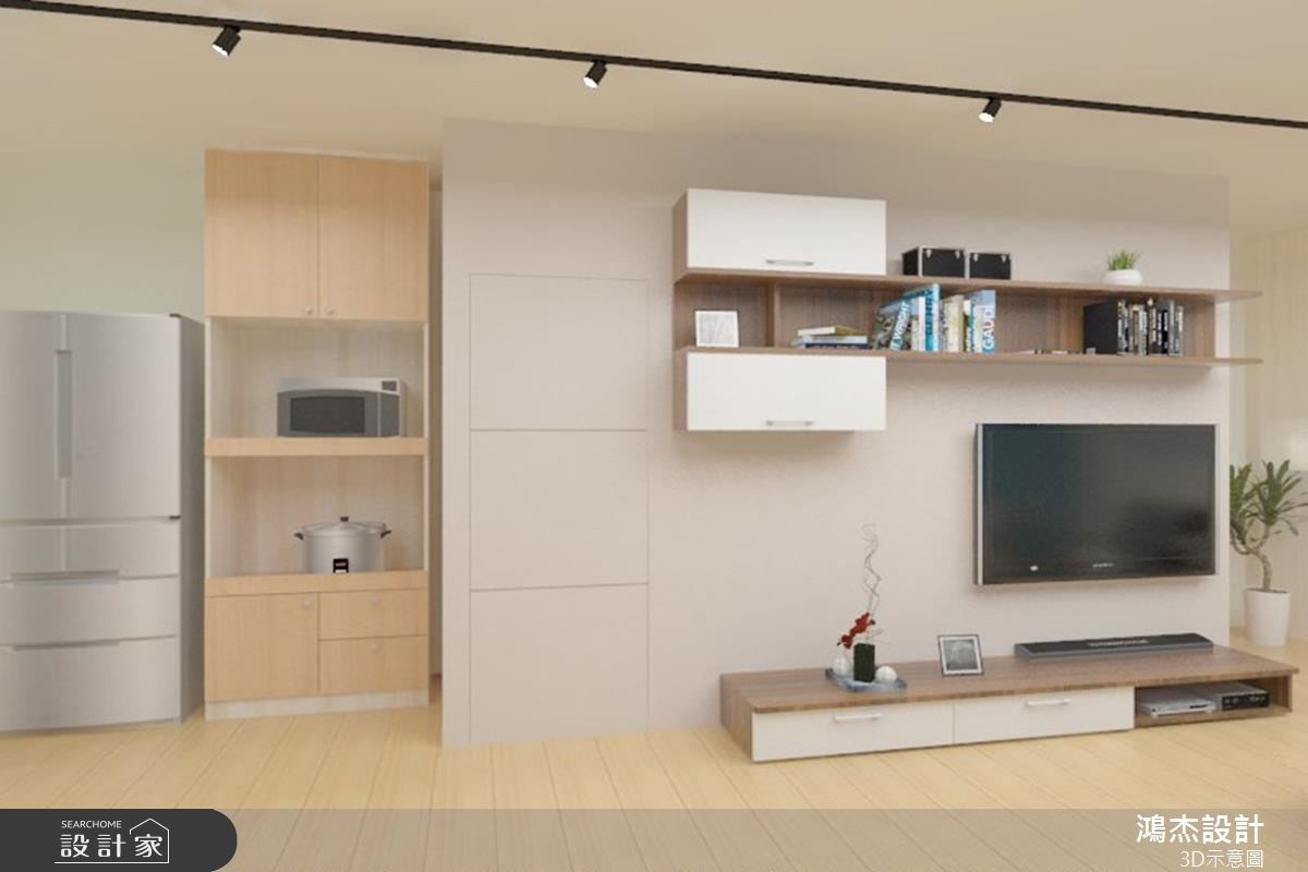 38坪老屋(16~30年)＿北歐風客廳案例圖片＿鴻杰室內設計＿鴻杰_08之4