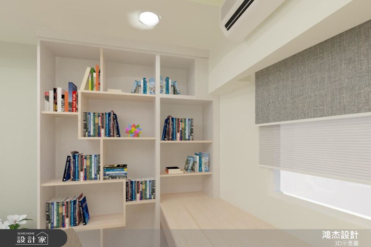 38坪老屋(16~30年)＿北歐風臥室案例圖片＿鴻杰室內設計＿鴻杰_08之16