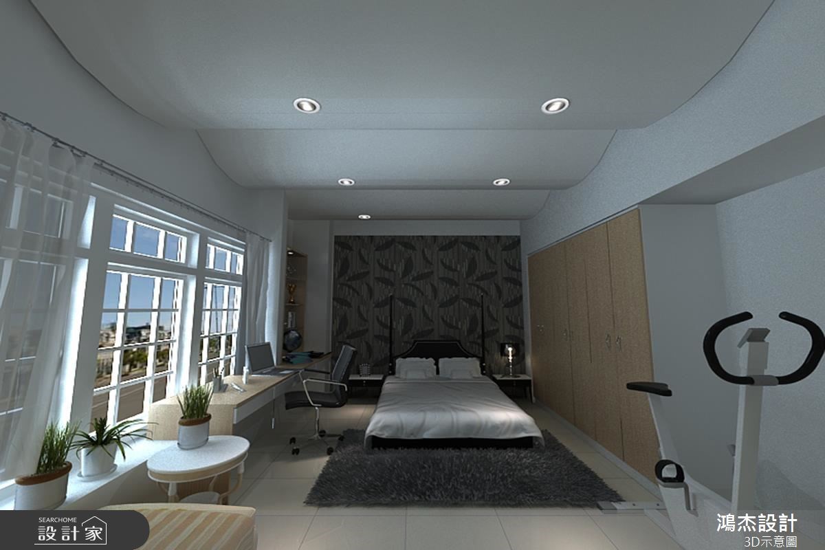 68坪新成屋(5年以下)＿奢華風臥室案例圖片＿鴻杰室內設計＿鴻杰_10之6