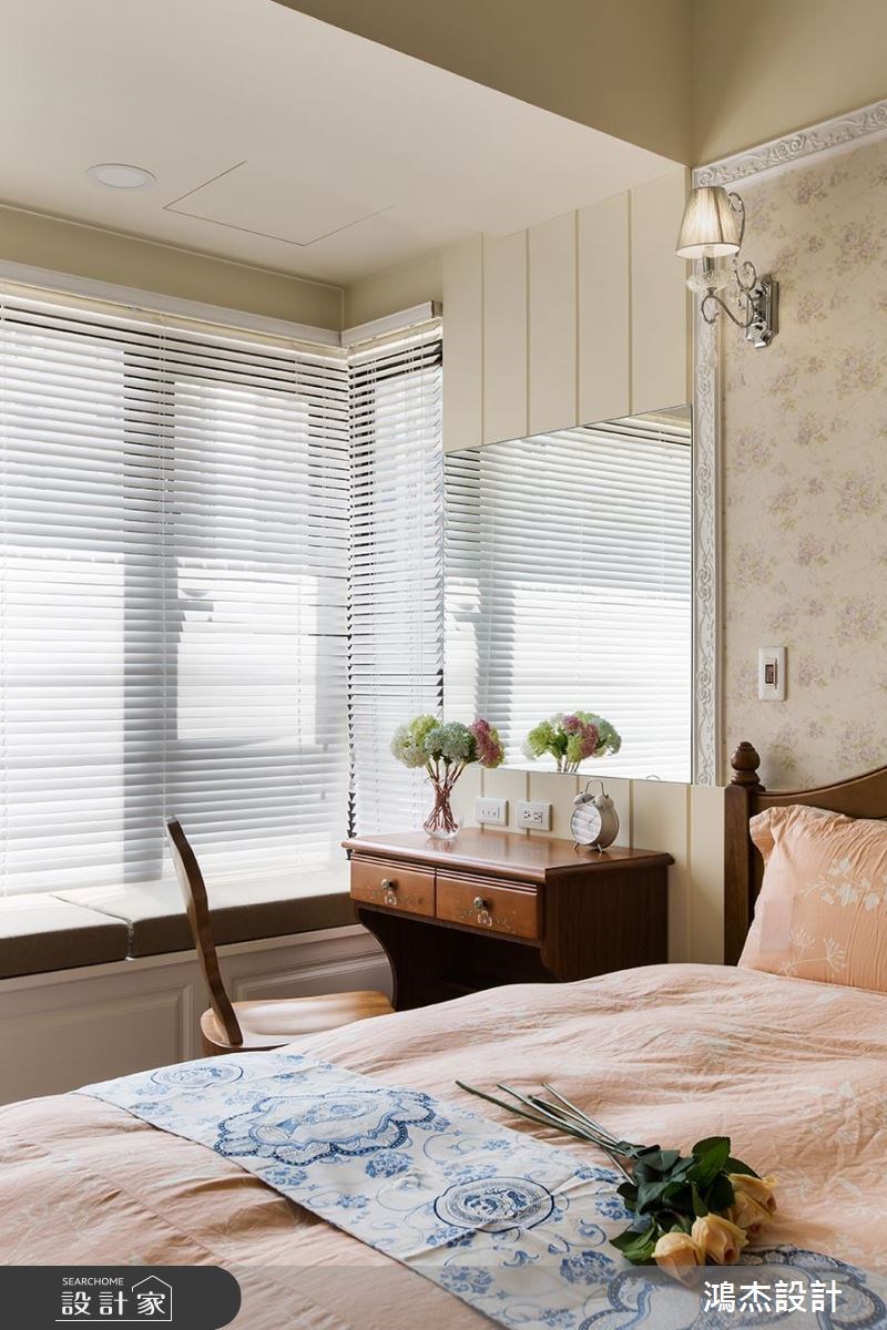 33坪新成屋(5年以下)＿混搭風臥室臥榻案例圖片＿鴻杰室內設計＿鴻杰_13之10