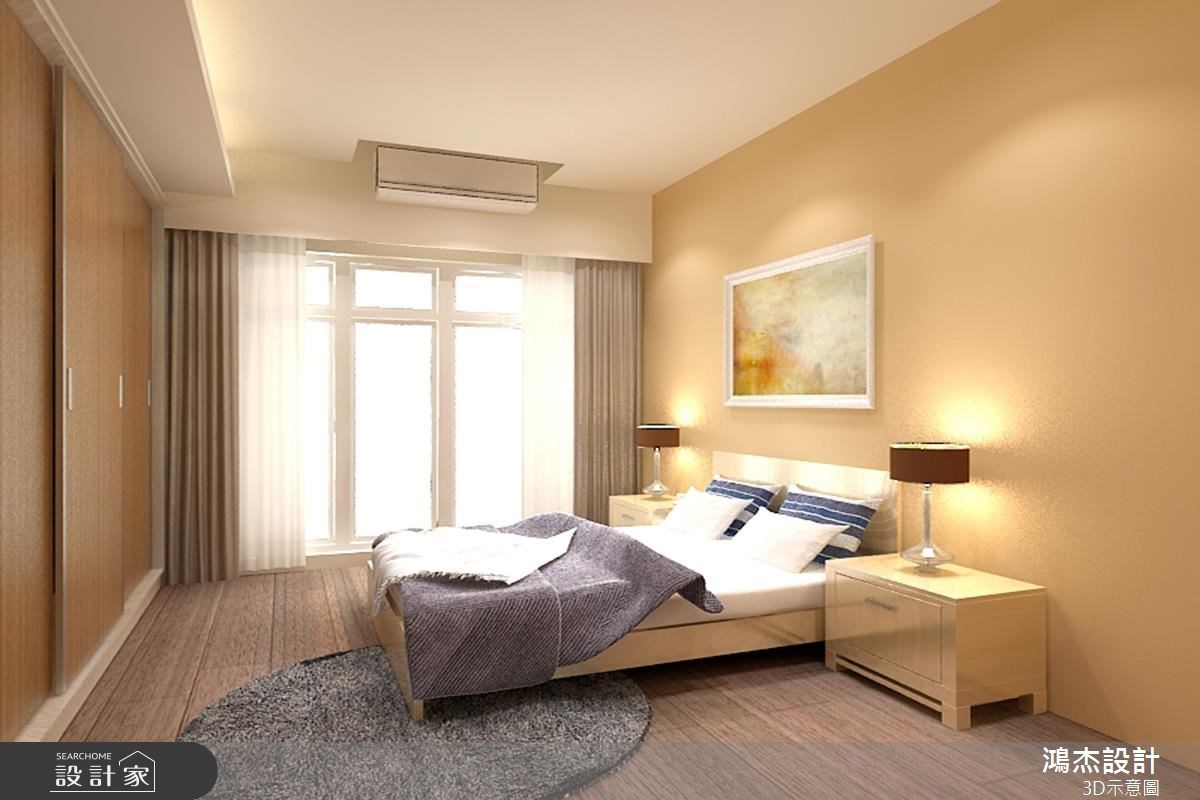 42坪新成屋(5年以下)＿混搭風臥室案例圖片＿鴻杰室內設計＿鴻杰_14之5