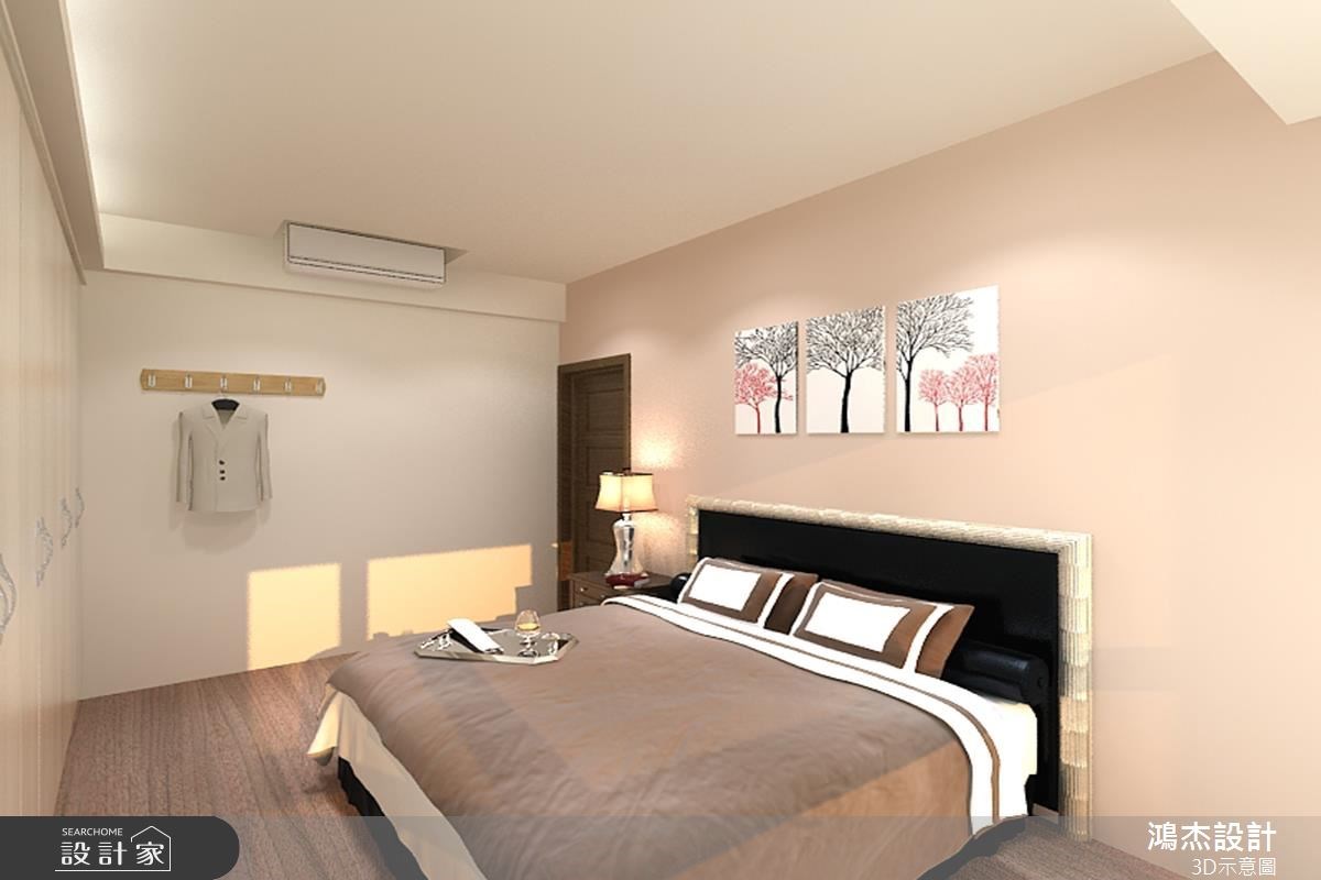 42坪新成屋(5年以下)＿混搭風臥室案例圖片＿鴻杰室內設計＿鴻杰_14之8