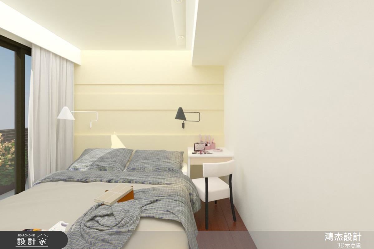 25坪新成屋(5年以下)＿混搭風臥室案例圖片＿鴻杰室內設計＿鴻杰_15之6