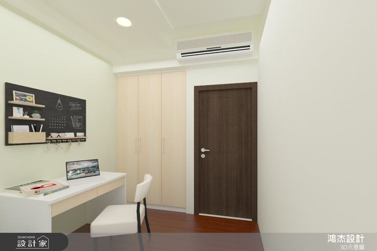 25坪新成屋(5年以下)＿混搭風臥室案例圖片＿鴻杰室內設計＿鴻杰_15之7