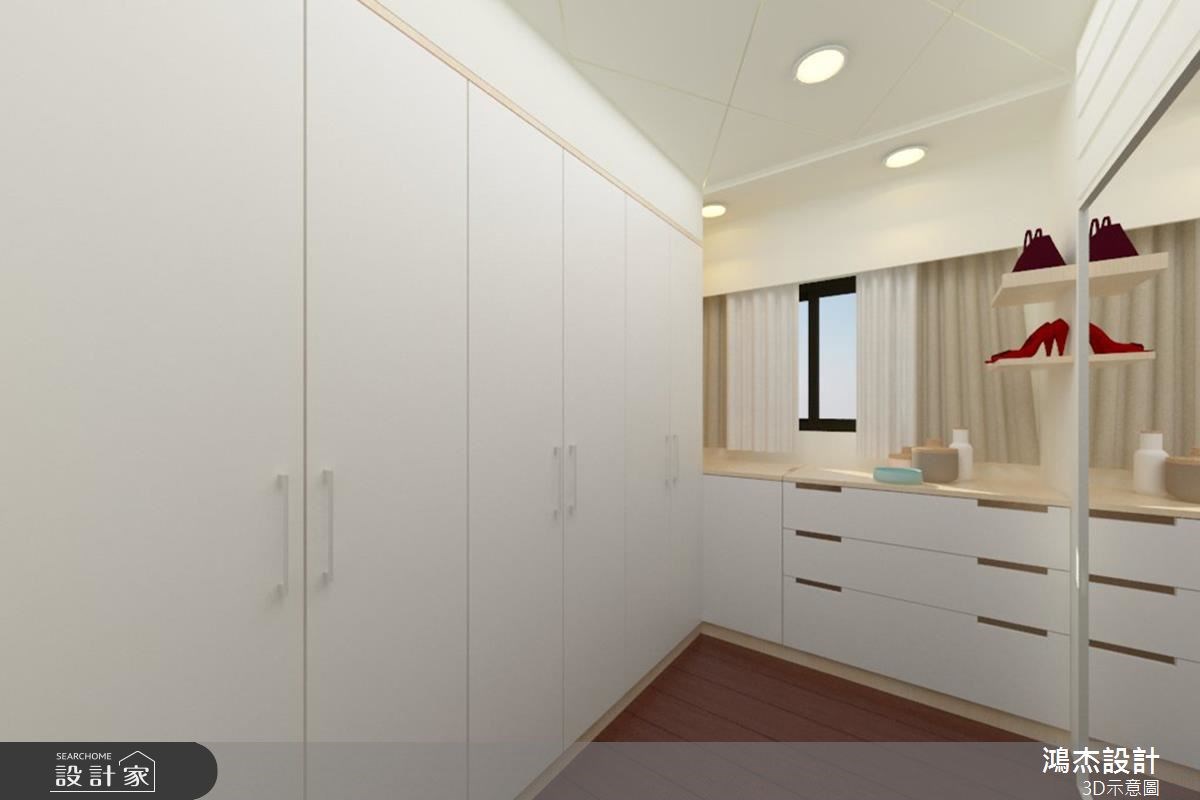28坪新成屋(5年以下)＿現代風更衣間案例圖片＿鴻杰室內設計＿鴻杰_16之7