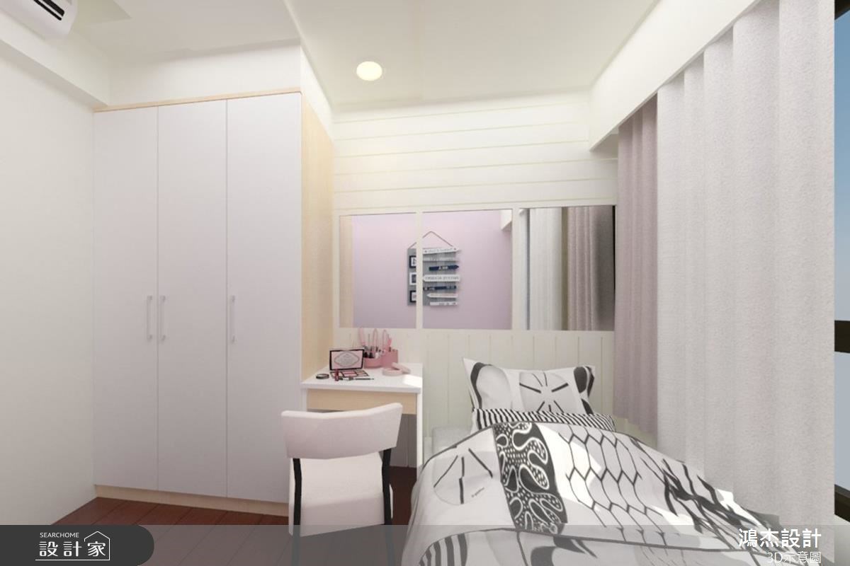 28坪新成屋(5年以下)＿現代風臥室案例圖片＿鴻杰室內設計＿鴻杰_16之9
