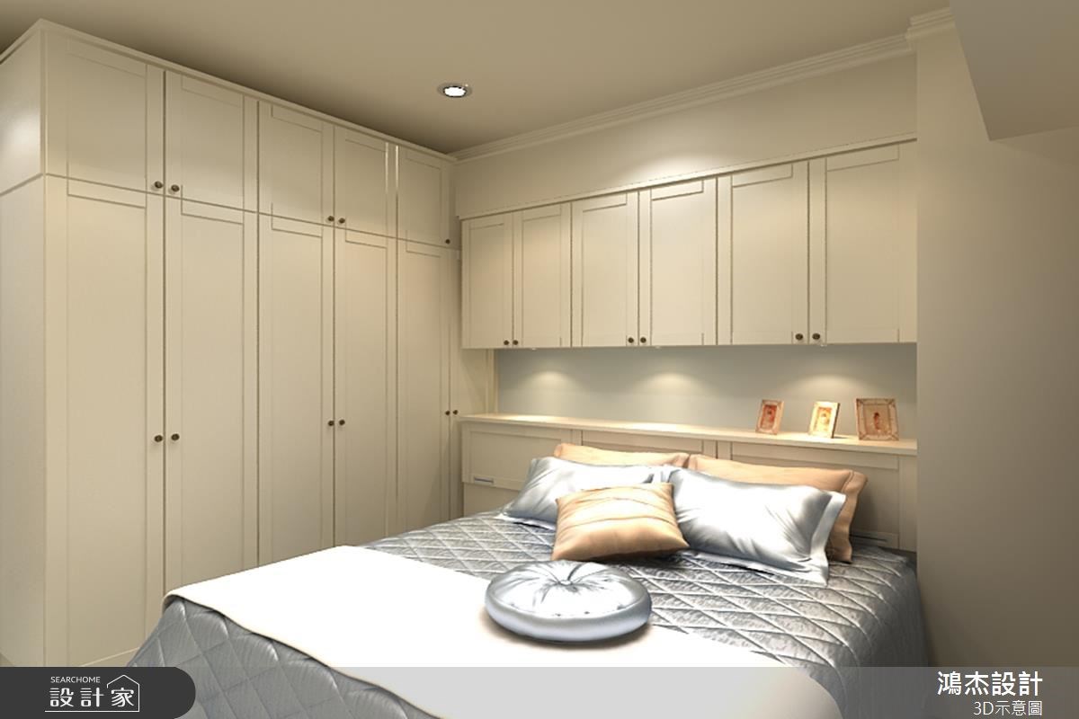 32坪新成屋(5年以下)＿鄉村風臥室案例圖片＿鴻杰室內設計＿鴻杰_17之5