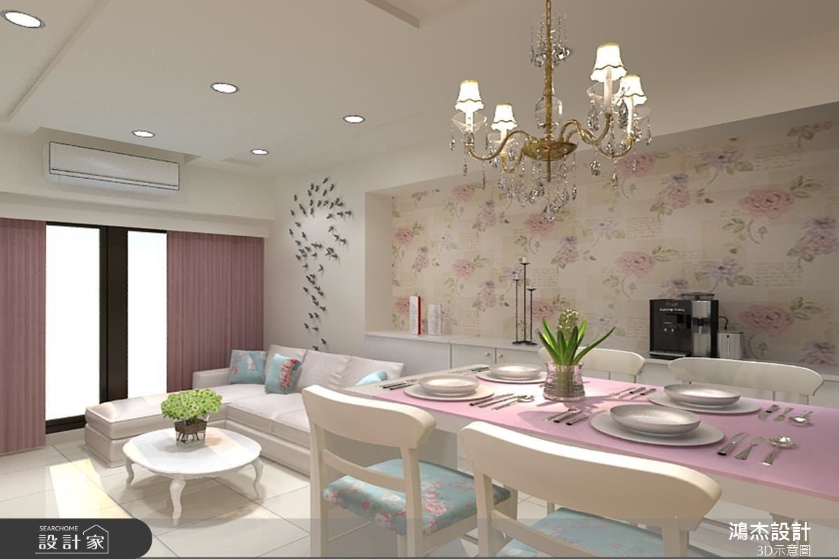 22坪新成屋(5年以下)＿現代風客廳餐廳案例圖片＿鴻杰室內設計＿鴻杰_20之2