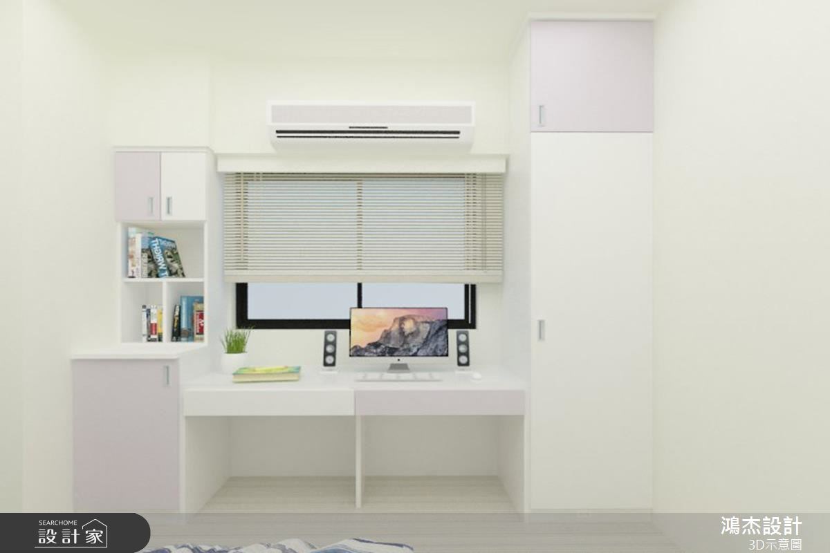 25坪老屋(16~30年)＿簡約風臥室案例圖片＿鴻杰室內設計＿鴻杰_25之12