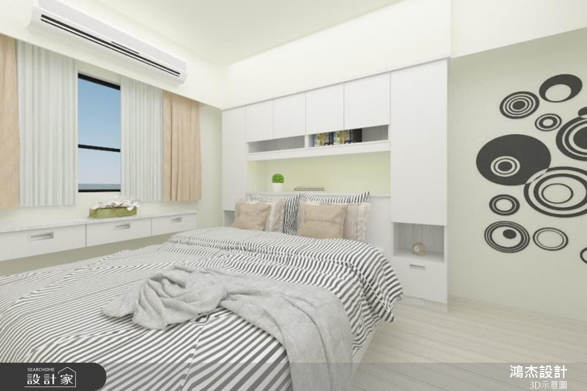 25坪老屋(16~30年)＿簡約風臥室案例圖片＿鴻杰室內設計＿鴻杰_25之14