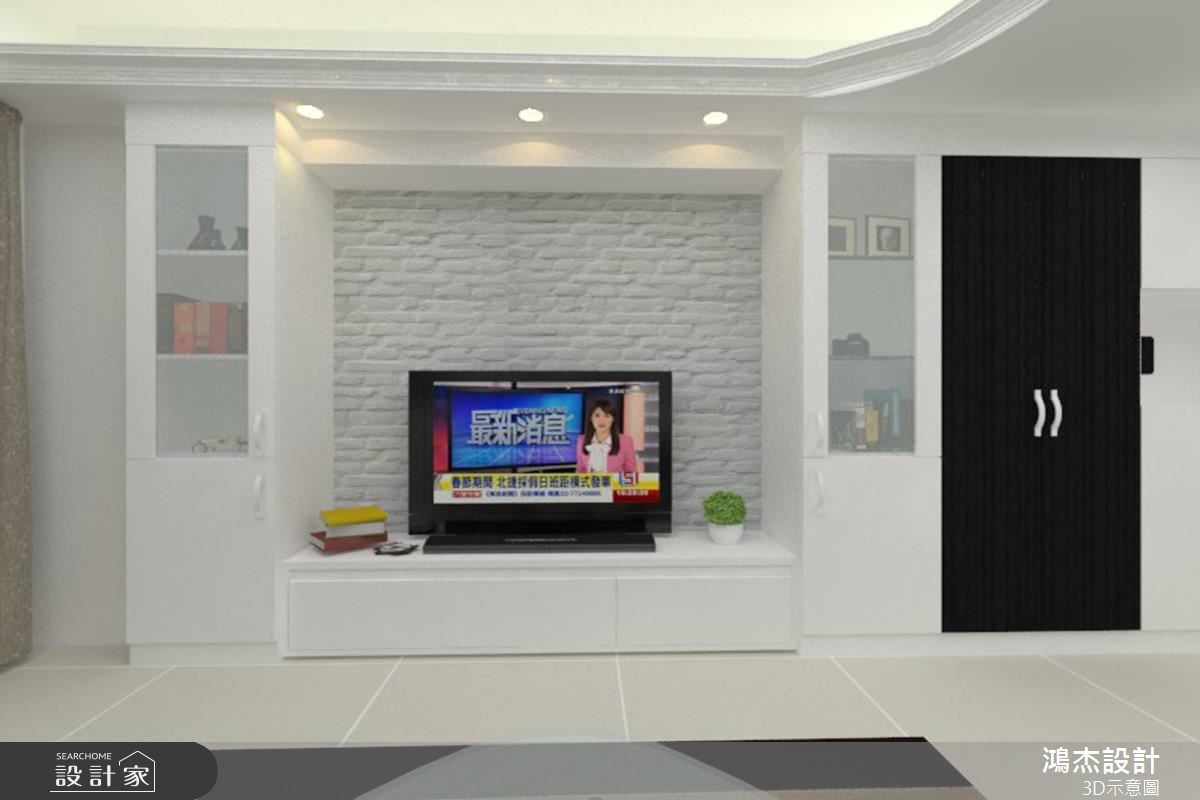30坪新成屋(5年以下)＿現代風客廳案例圖片＿鴻杰室內設計＿鴻杰_26之6