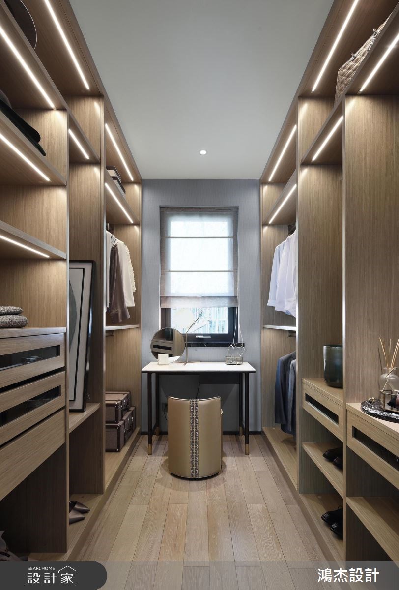 63坪新成屋(5年以下)＿現代風更衣間案例圖片＿鴻杰室內設計＿鴻杰_27之13