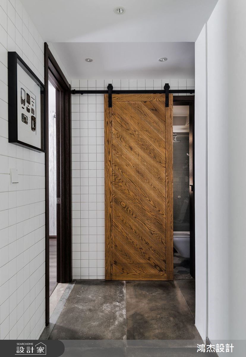70坪新成屋(5年以下)＿工業風走廊案例圖片＿鴻杰室內設計＿鴻杰_28之8