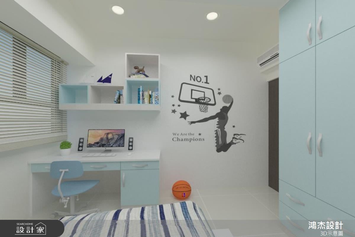 37坪新成屋(5年以下)＿現代風兒童房兒童房案例圖片＿鴻杰室內設計＿鴻杰_30之15