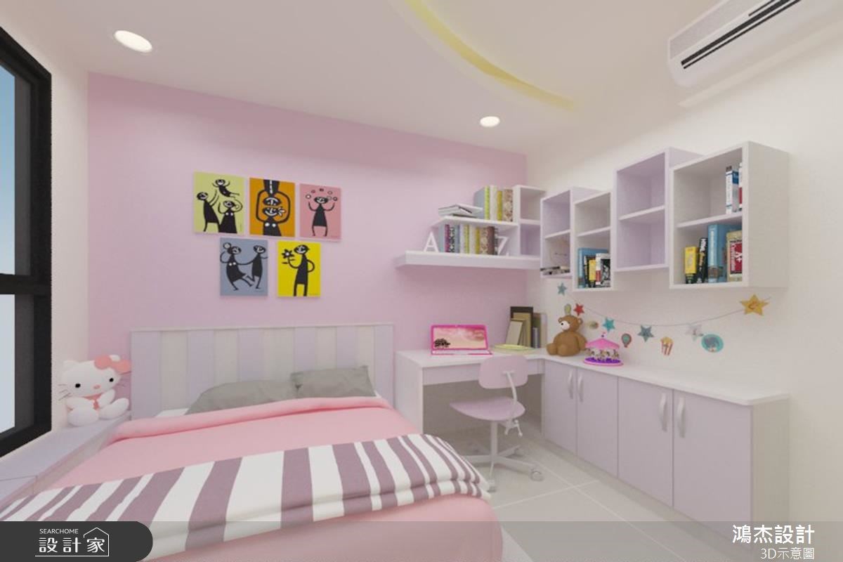 37坪新成屋(5年以下)＿現代風兒童房兒童房案例圖片＿鴻杰室內設計＿鴻杰_30之17