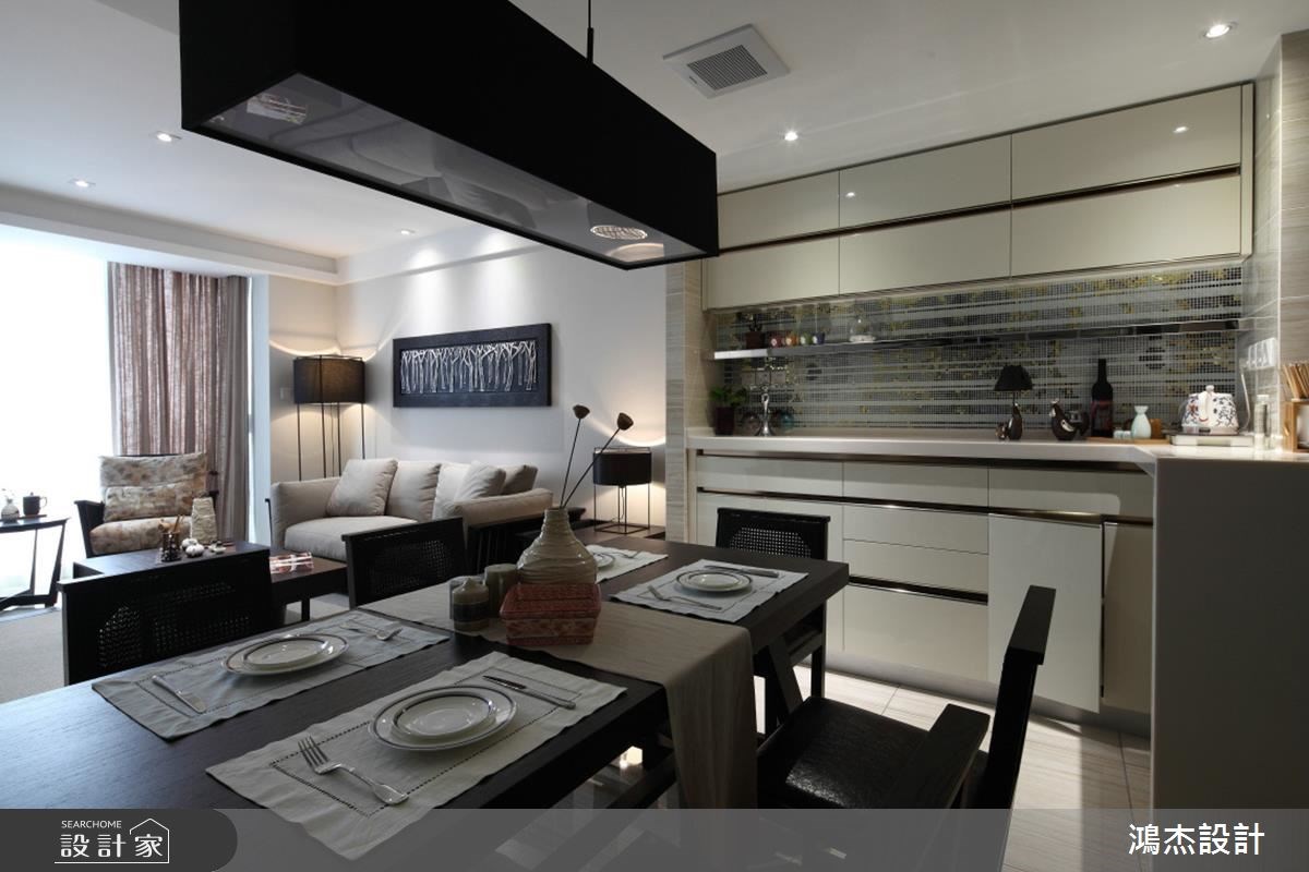 68坪新成屋(5年以下)＿混搭風餐廳案例圖片＿鴻杰室內設計＿鴻杰_31之2