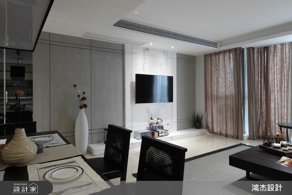 68坪新成屋(5年以下)＿混搭風餐廳案例圖片＿鴻杰室內設計＿鴻杰_31之3