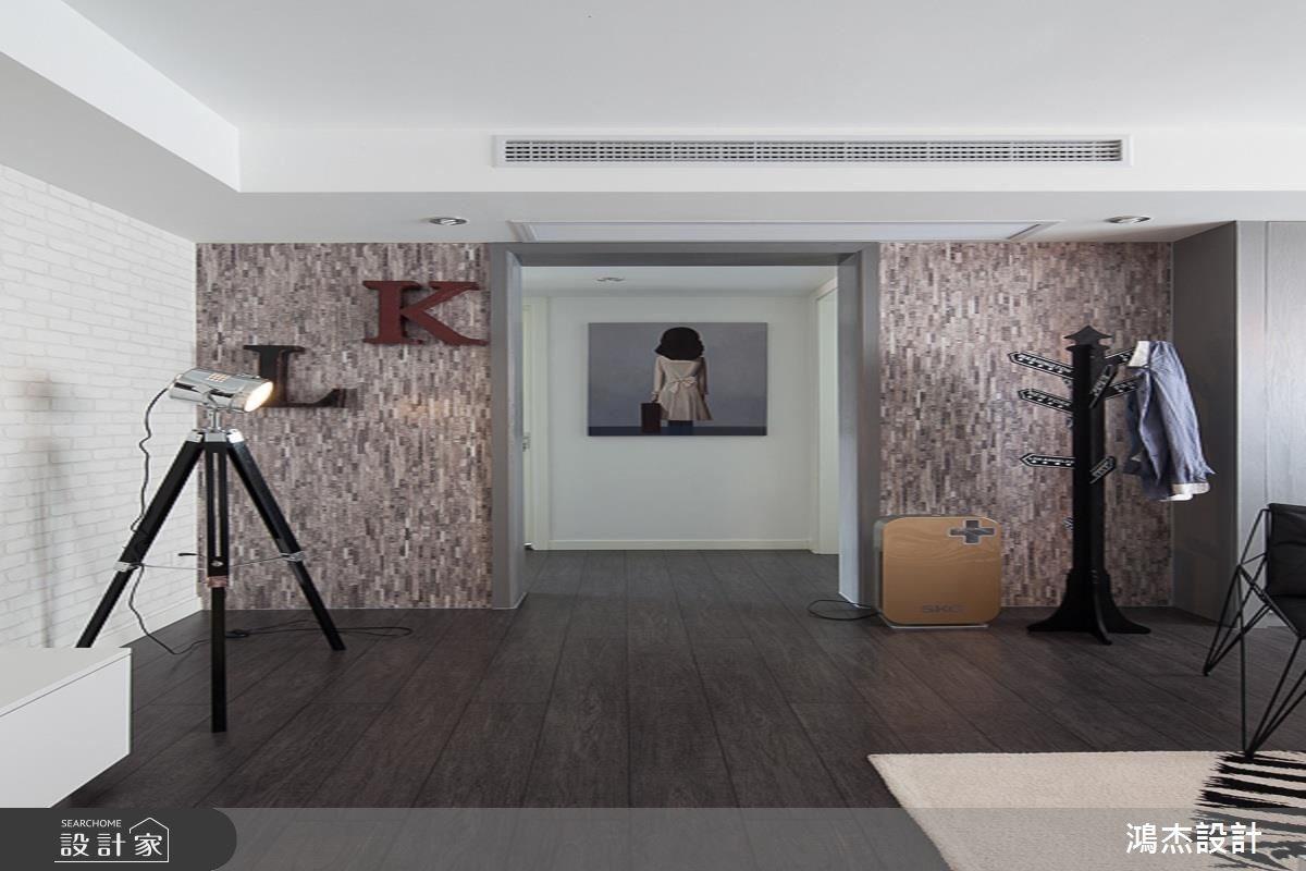 35坪新成屋(5年以下)＿混搭風玄關案例圖片＿鴻杰室內設計＿鴻杰_32之1