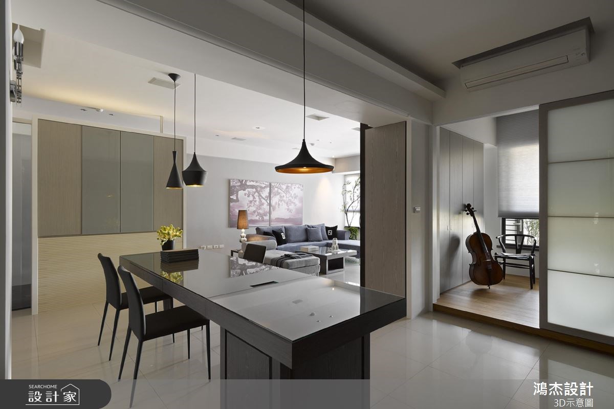 22坪中古屋(5~15年)＿混搭風餐廳案例圖片＿鴻杰室內設計＿鴻杰_33之5